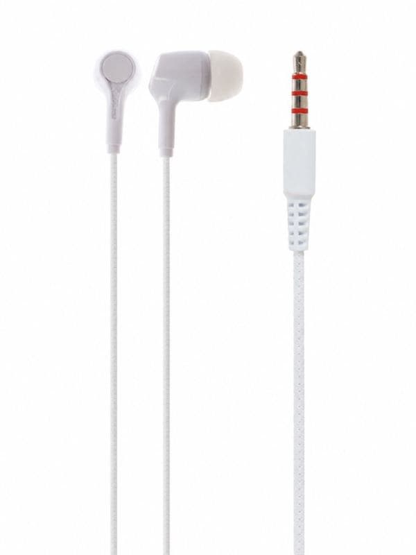 Наушники проводные SY-005, вакуумные, микрофон, Jack 3.5 мм, белые — фото 2
