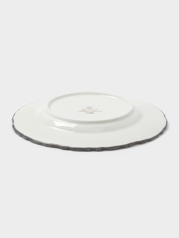 Тарелка десертная WY Floral Laceware, d=20 см, фарфор, белая — фото 4