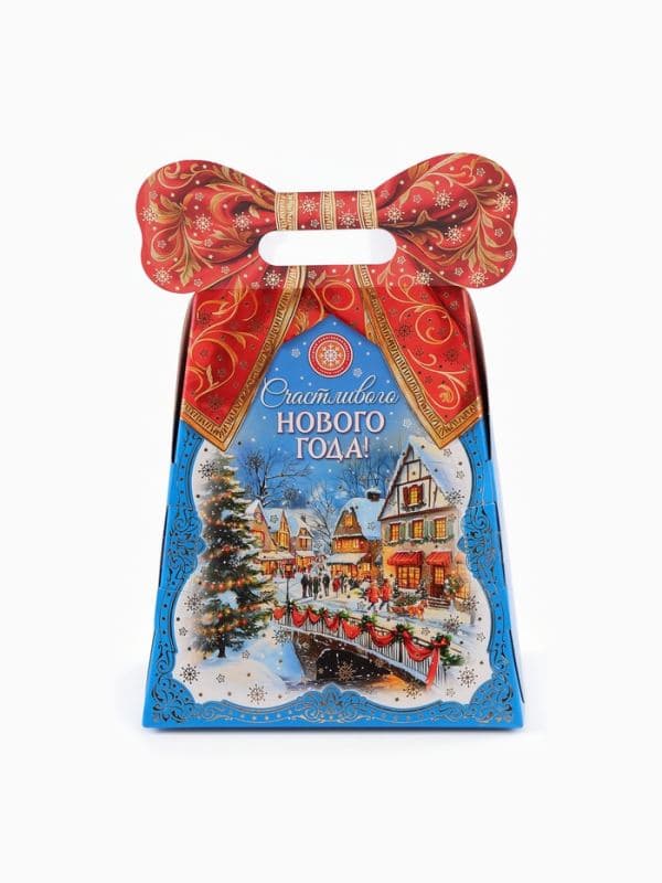 Новогодний подарок со сладостями «Счастливого года», 520 г — фото 4