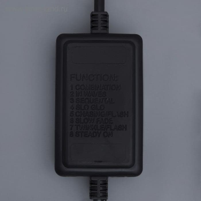 Контроллер Luazon Lighting для светового шнура 11 мм, 8 режимов, 220 В, 2-pin — фото 3