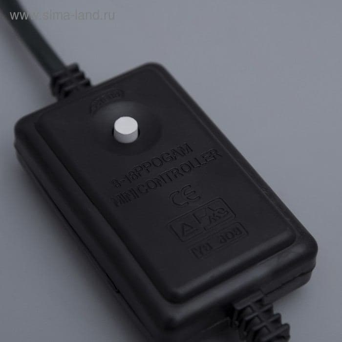Контроллер Luazon Lighting для светового шнура 11 мм, 8 режимов, 220 В, 2-pin — фото 4