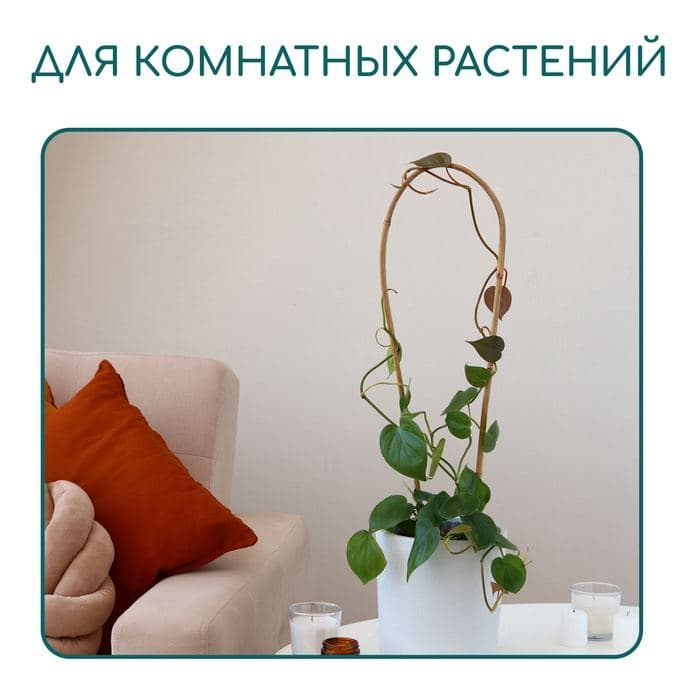 Дуга для подвязки растений, h=105 см, бамбук, Greengo — фото 2