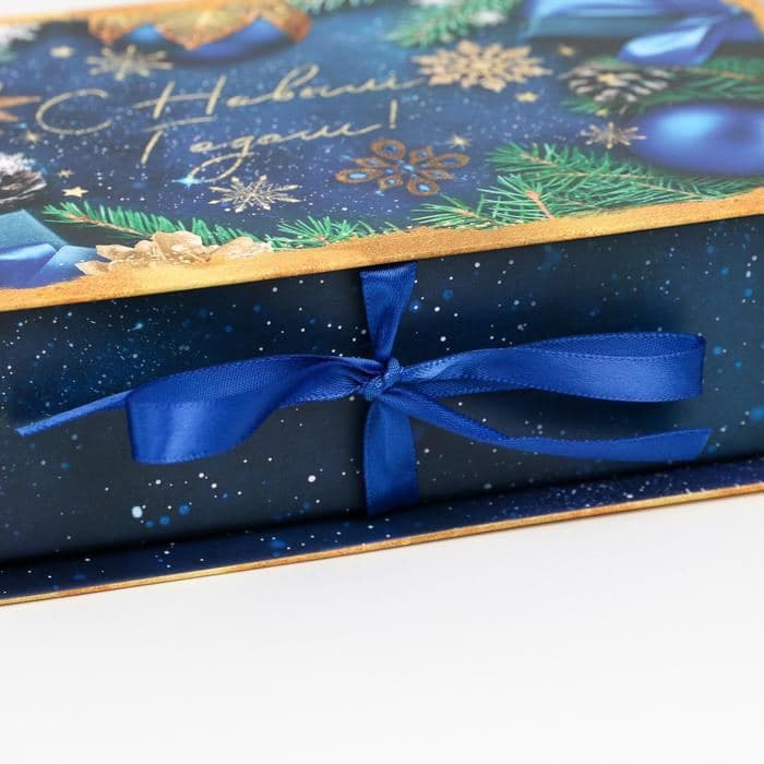 Коробка - книга подарочная «С Новым годом», 20×12.5×5 см — фото 4
