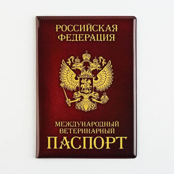 Обложка на ветеринарный паспорт «Как у хозяина», ПВХ — фото 2
