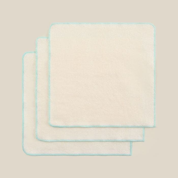 Салфетки махровые SL HOME: Frame «Айвори», 30×30 см - 3 шт., хлопок 100%, бежевые — фото 5