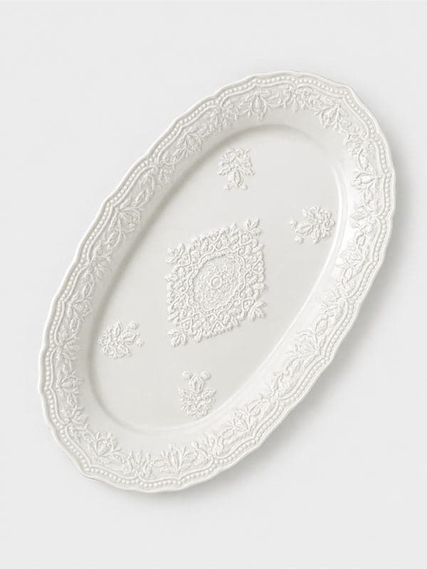 Блюдо сервировочное «Сьюзен», 25×15×2.5 см, фарфор, белое — фото 3