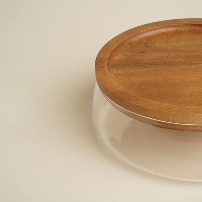 Конфетница SL Home «Южная акация», 1 л, 19×6 см, с крышкой, стекло, прозрачная — фото 5