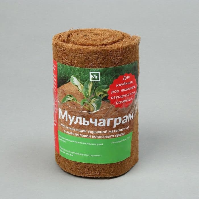 Мульча кокосовая в рулоне, 1.5×0.2 м, Greengo — фото 3
