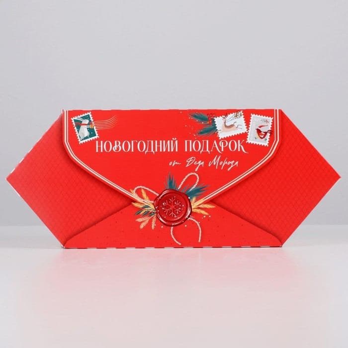 Коробка подарочная - конфета складная «Новогодняя почта», 14×22×8 см, Новый год — фото 4