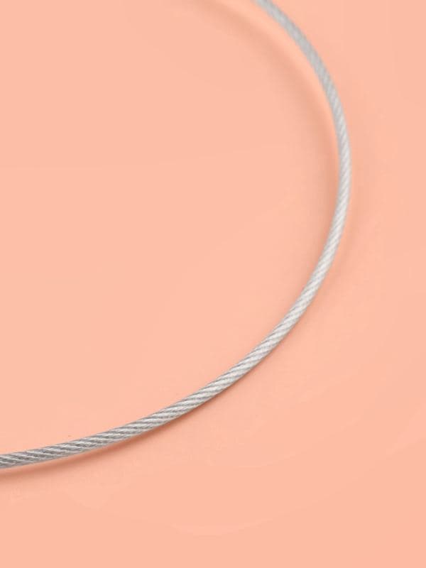 Спицы круговые, для вязания, с металлическим тросом, d=4.5 мм, 10/40 см — фото 4