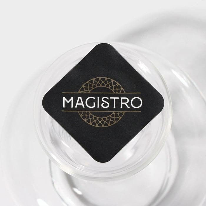 Бокал Magistro «Гриб», 200 мл, стекло, прозрачный — фото 5