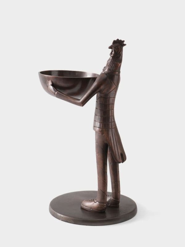 Конфетница «Петушок угощает», 21×25×41 см, алюминий — фото 3