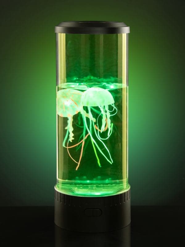 Лава - лампа RISALUX «Аквариум с медузами», подсветка, RGB, 7 Вт, USB, чёрная, 13.5×13.5×37 см — фото 3