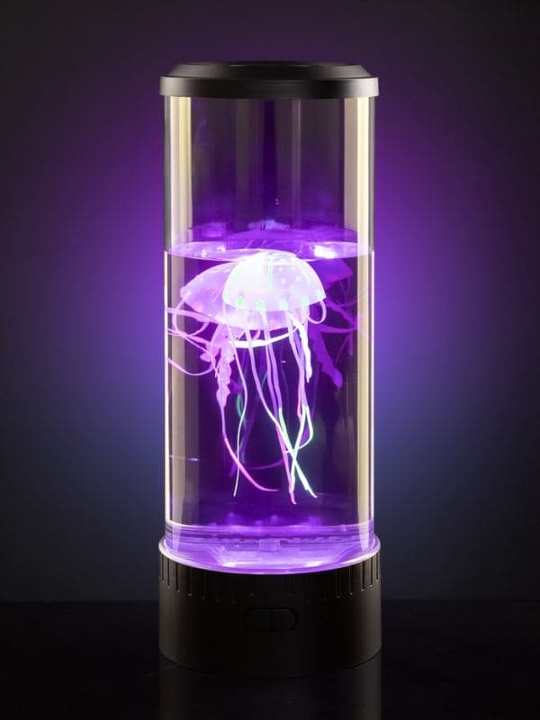 Лава - лампа RISALUX «Аквариум с медузами», подсветка, RGB, 7 Вт, USB, чёрная, 13.5×13.5×37 см — фото 4