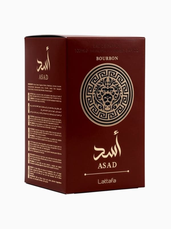 Парфюмерная вода мужская Lattafa ASAD BOURBON, 100 мл (по мотивам The Most Wanted Azzaro) — фото 3