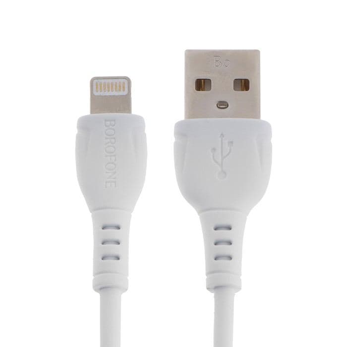Кабель Borofone BX51, Lightning - USB, 2.4 А, 1 м, PVC оплётка — фото 3