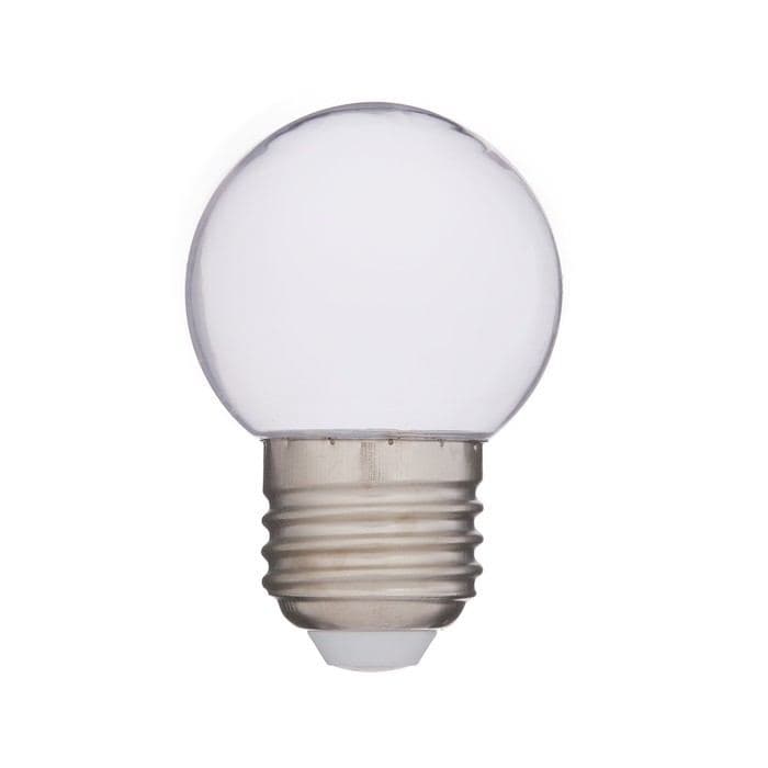 Лампа светодиодная Luazon Lighting, G45, Е27, 1.5 Вт, для белт-лайта, набор 20 шт., свечение тёплое белое — фото 5