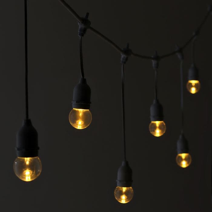 Лампа светодиодная Luazon Lighting, G45, Е27, 1.5 Вт, для белт-лайта, набор 20 шт., свечение тёплое белое — фото 3