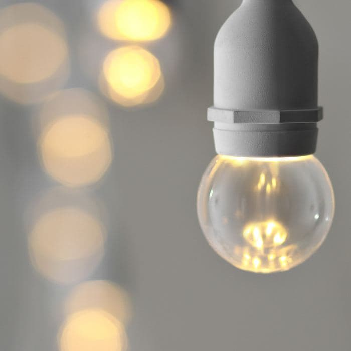Лампа светодиодная Luazon Lighting, G45, Е27, 1.5 Вт, для белт-лайта, набор 20 шт., свечение тёплое белое — фото 2
