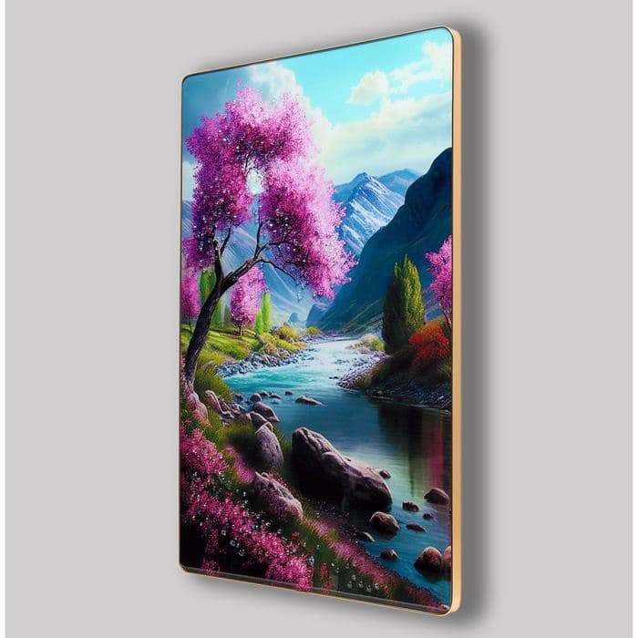 Картина акрил «Сакура летнее утро», 60×39.5 см — фото 2