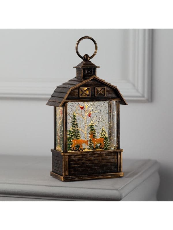 Светодиодная фигура «Олени в лесу» 14×24×8 см, пластик, от батареек ААх3, USB, свечение тёплое белое — фото 2