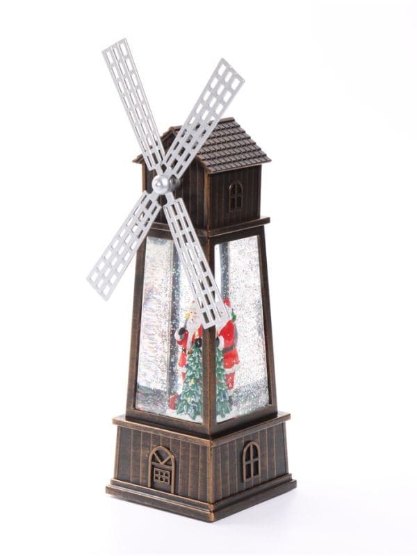 Фигура светодиодная «Мельница Дед Мороз» 10×20×33.5 см, музыка — фото 5
