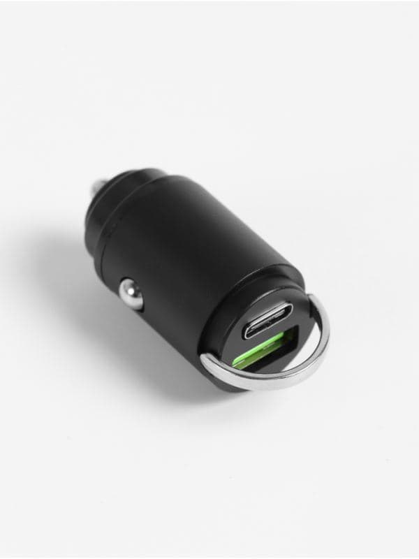 Зарядное устройство в прикуриватель автомобиля, USB, Type-C, с быстрой зарядкой — фото 4