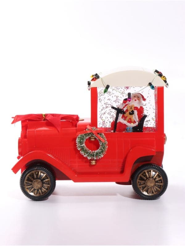 Фигура светодиодная «Автомобиль новогодний» 32.5×12×17 см, музыка, USB — фото 3