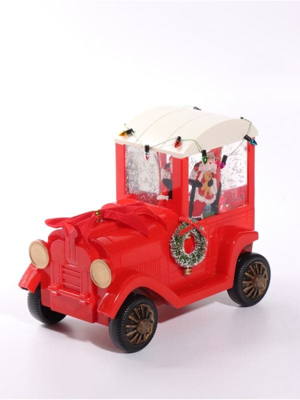 Фигура светодиодная «Автомобиль новогодний» 32.5×12×17 см, музыка, USB — фото 4