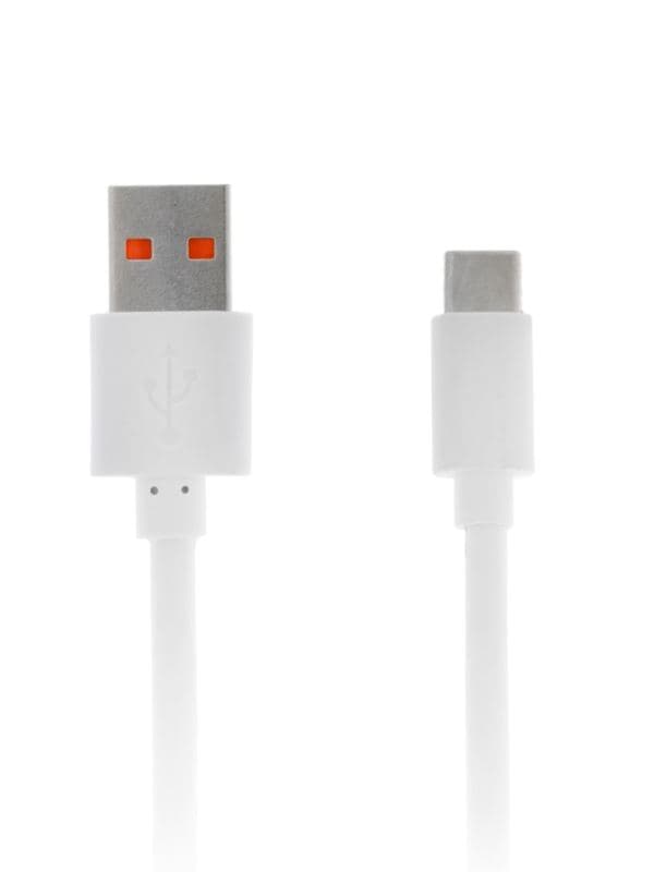 Кабель Luazon, Type-C - USB, 1 А, 1 м, белый — фото 2