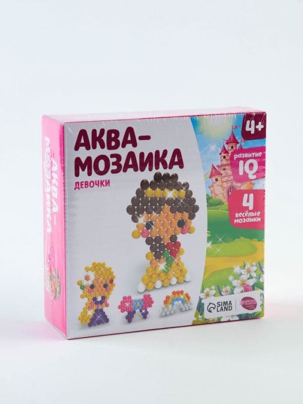 Аквамозаика для детей «Принцессы», 4 фигурки — фото 3