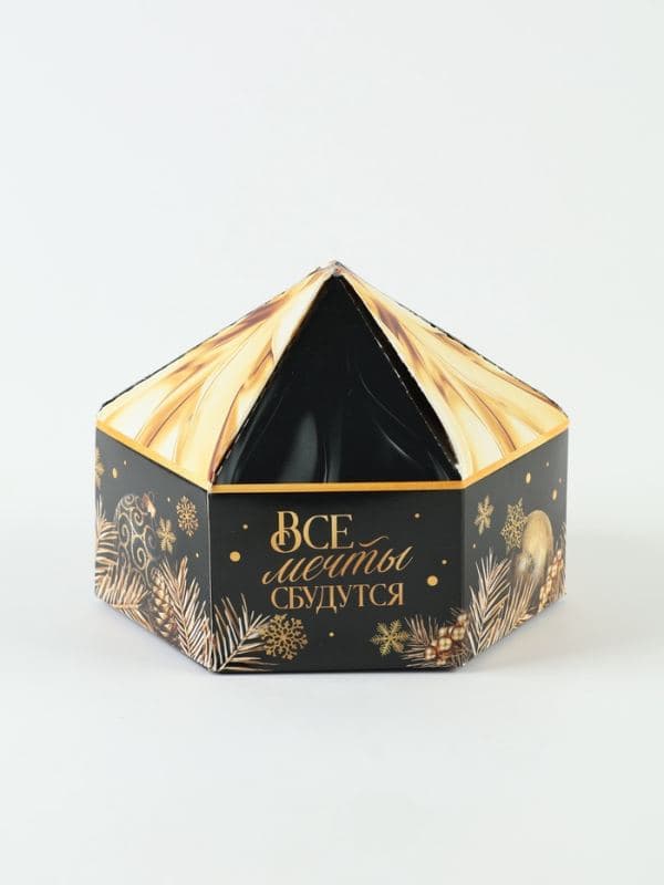 Конфеты на новый год шоколадные «Все мечты сбудутся», вкус: карамель, 200 г — фото 4
