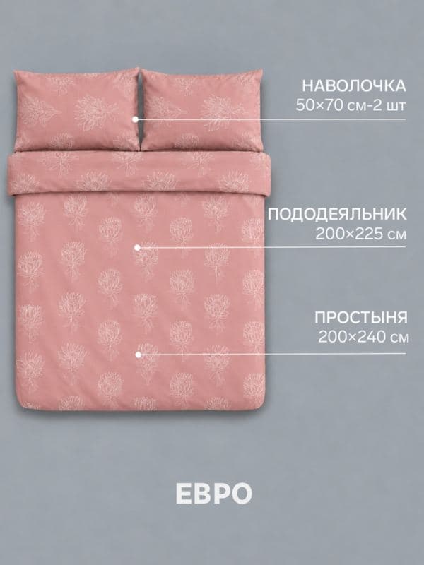 Постельное бельё «Экономь и Я. Артишок», микрофибра — фото 2