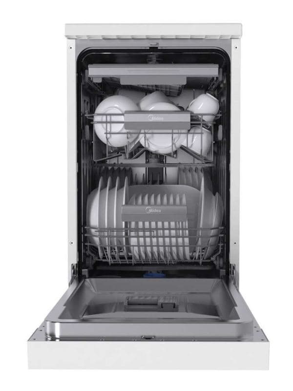 Посудомоечная машина Midea MFD45S150Wi, 10 комплектов, класс А++, 9 программ, белая — фото 3