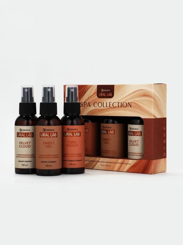 Подарочный набор парфюмированных спреев для дома Spa Collection, 3×100 мл, URAL LAB — фото 2