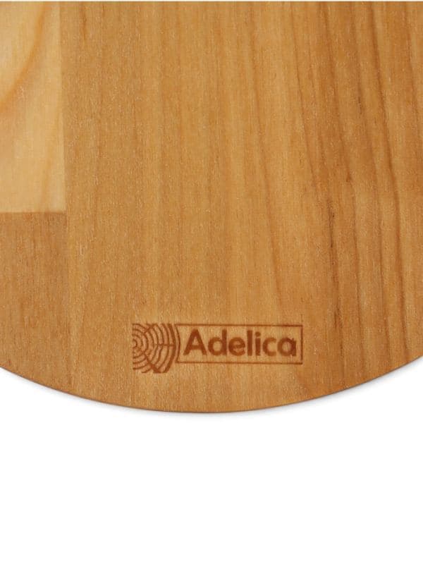 Доска разделочная деревянная с металлической ручкой Adelica, d=20×1.8 см, пропитана минеральным маслом, берёза — фото 5