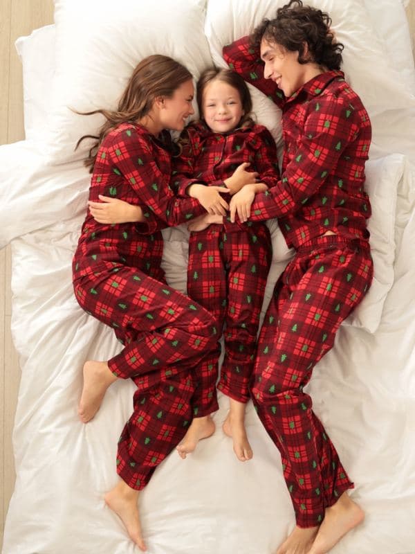 Пижама новогодняя женская: рубашка, брюки, KAFTAN Red mood, красная — фото 3