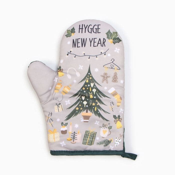 Варежка - прихватка с силиконовой лопаткой «Доляна» Hygge — фото 4