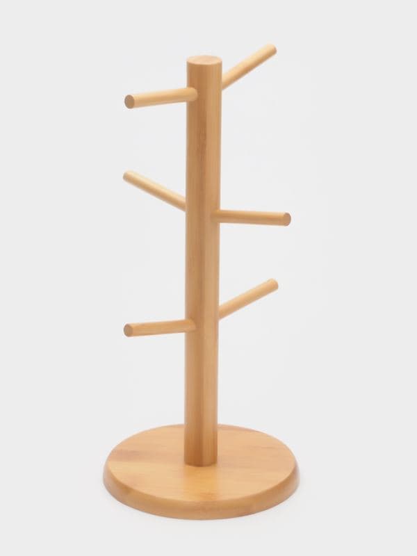 Держатель для кружек BellaTenero Bamboo, 14.5×32 см, бамбук — фото 2