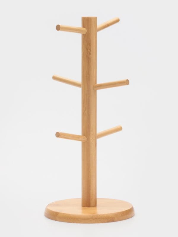 Держатель для кружек BellaTenero Bamboo, 14.5×32 см, бамбук — фото 4