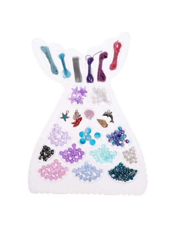 Набор для творчества «Создай украшение: Русалочка», 12 видов бусин, 5 шармов — фото 4