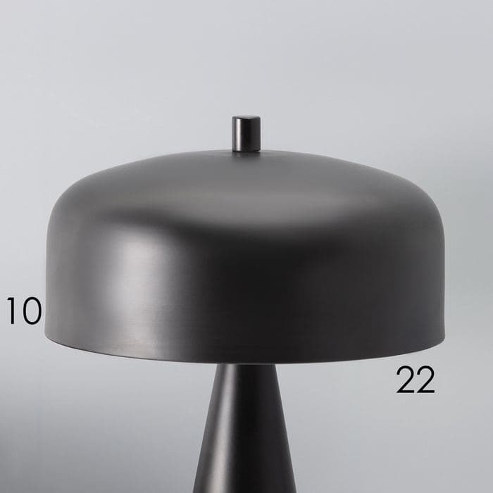 Лампа настольная RISALUX «Манс», G9, 3 Вт, чёрная, 22×22×37 см — фото 5