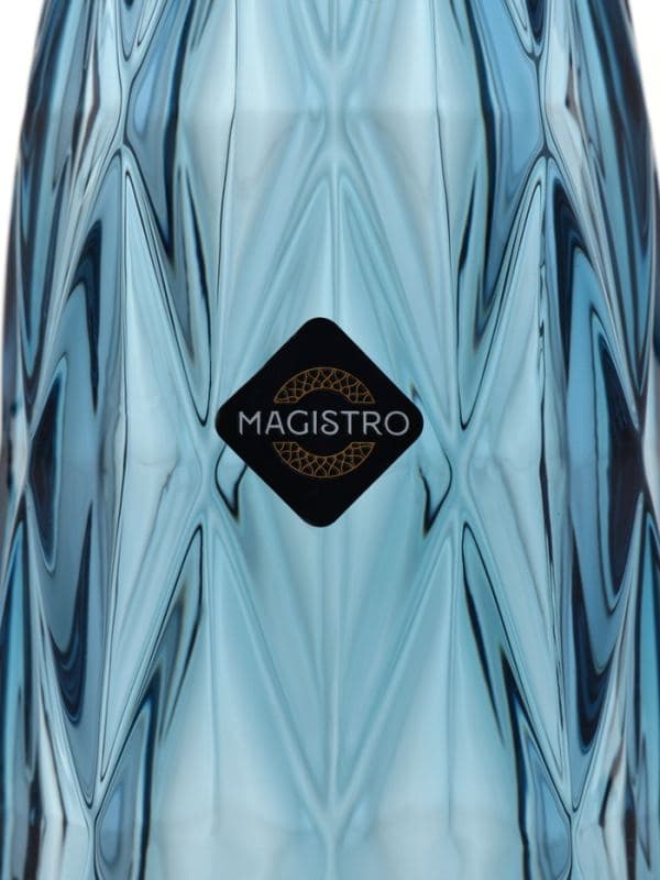 Бокалы для шампанского Magistro «Круиз», 160 мл, размер одного бокала 7×20 см, набор 6 шт., стекло, синие — фото 5