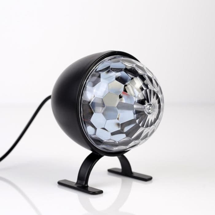 Световой прибор «Полусфера» 5 см, 220 В, свечение RGB — фото 3