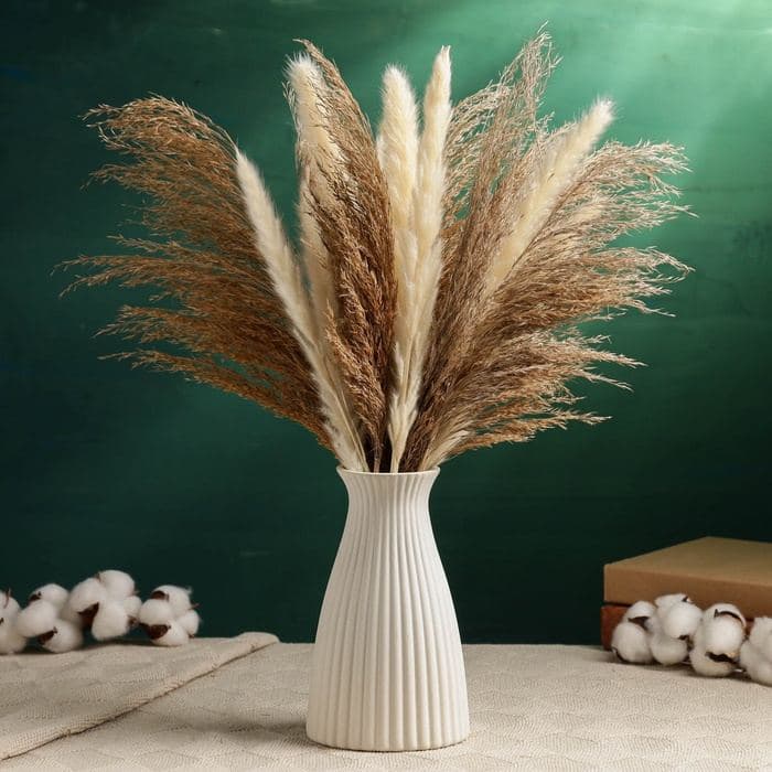 Ваза для цветов «Ингер», 18×11 см, керамика, белая — фото 2
