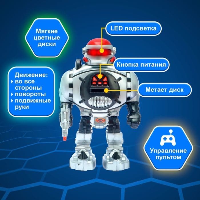 световые и звуковые эффекты, стреляет дисками, МИКС — фото 4