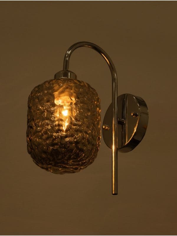 Бра BayerLux «Нью-Йорк», 1×15 Вт, Е27, хром, 24×14×30×100 см — фото 3