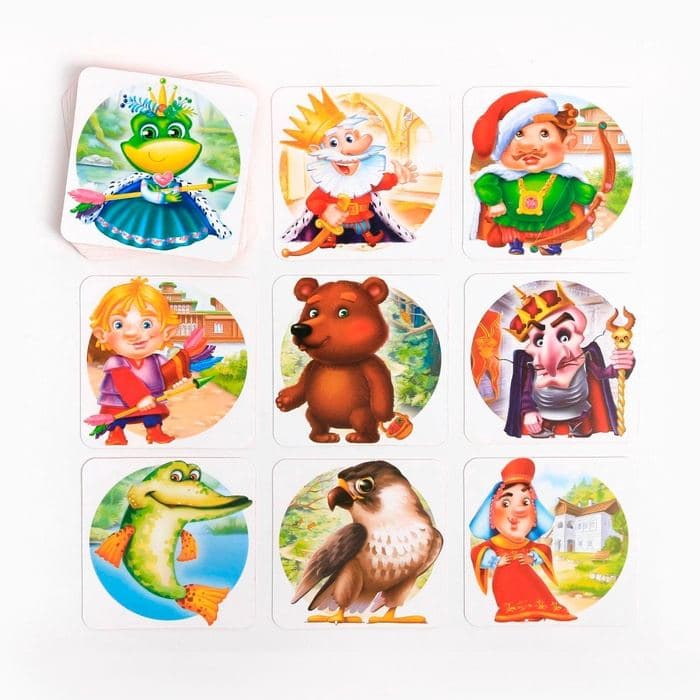 Настольная игра «Мемо. Сказки», 28 карт, 3+ — фото 3