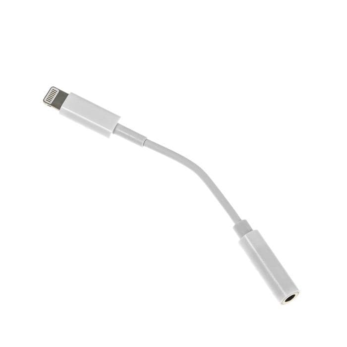 Переходник Luazon, с Lightning на Jack 3.5, музыка + гарнитура, от iOS 10.3, белый — фото 3