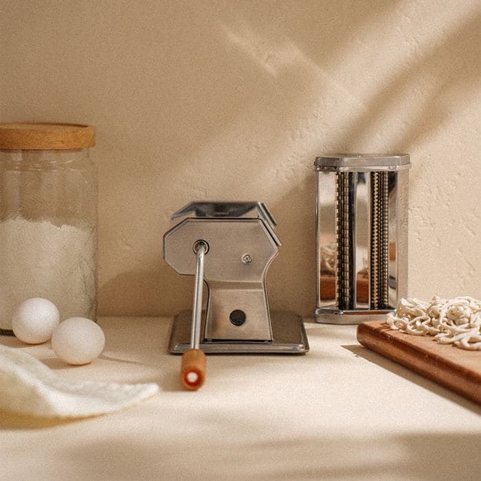 Лапшерезка ручная SL Home «Оливковая роща», 21×15×13.5 см, нержавеющая сталь, серебристая — фото 5